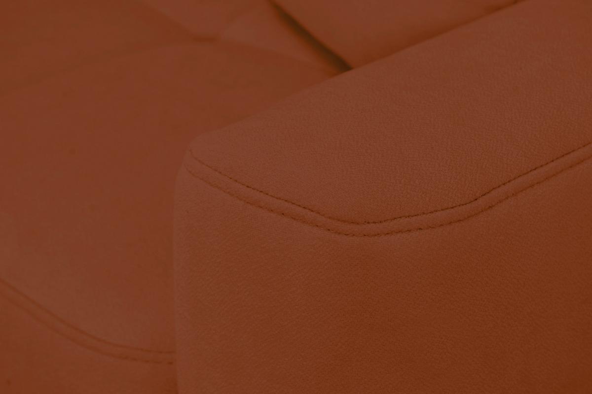 Ecksofa Mount Rostfarben S: 237x186 cm - Rostfarben, Design, Textil (237/186cm) - MID.YOU