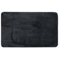 Fürdőszobaszőnyeg Pia Kb. 50/80cm - antracit, Modern, textil (50/80cm) - Luca Bessoni