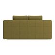 Schlafsofa Alice - Schwarz/Olivgrün, MODERN, Textil (202/73-92/105cm) - Luca Bessoni