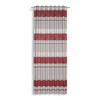 Vorhang mit Schlaufen und Band Palma 140x245 cm Rot - Rot, MODERN, Textil (140/245cm) - Luca Bessoni