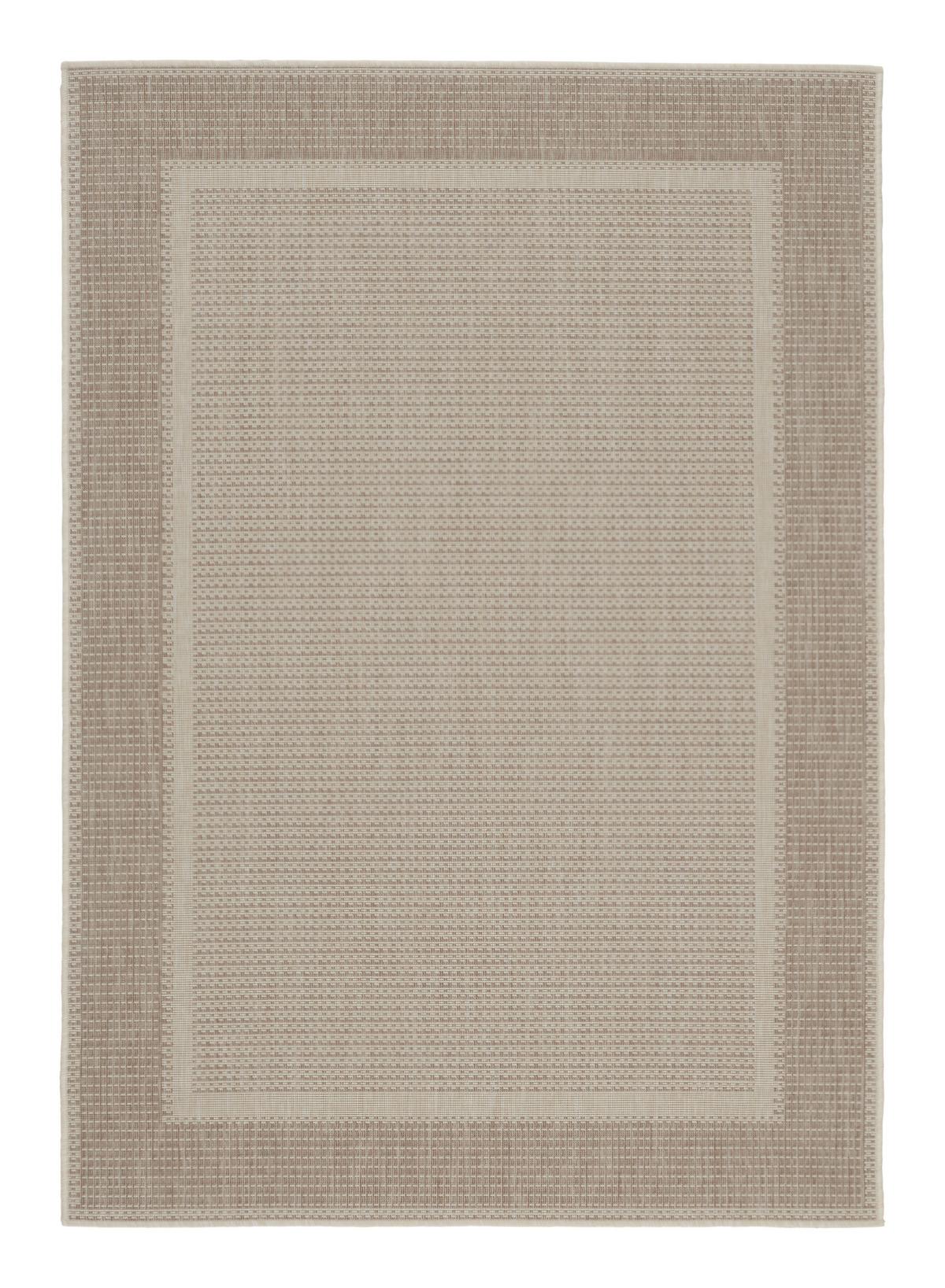 Flachwebteppich Country Beige 3 ca. 200x250cm - béžová, Konventionell, textil (200/250cm) - Modern Living