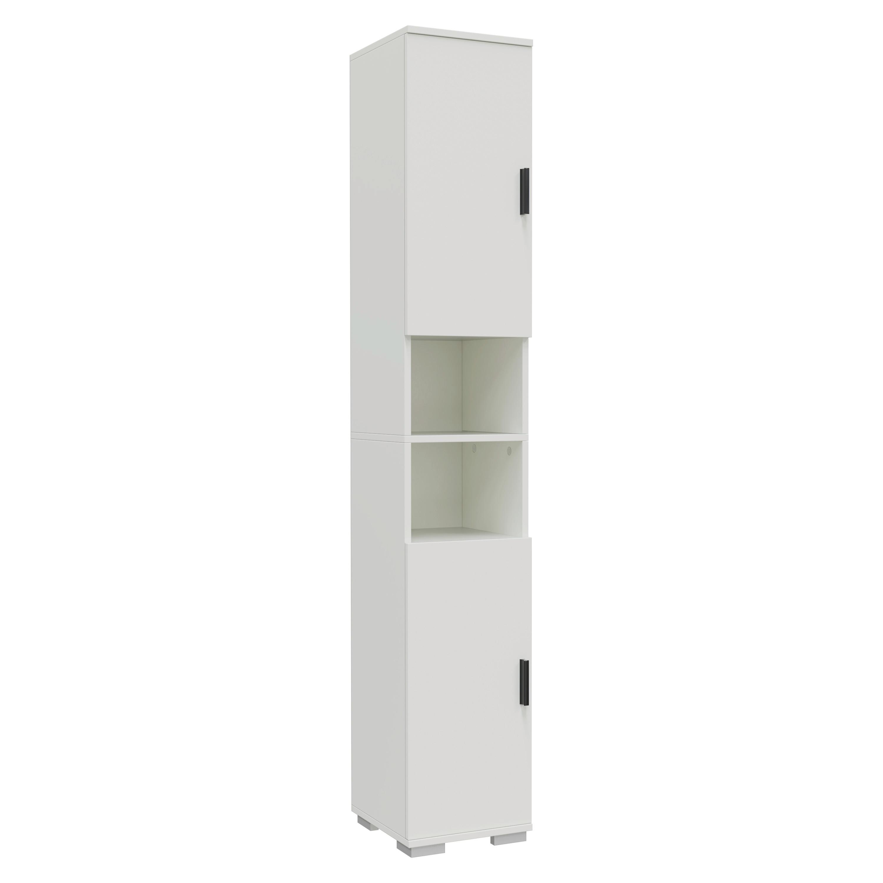 SKRINKA NA TOPÁNKY GADOS - čierna/biela, Design, kov/kompozitné drevo (30/178/33cm) - MID.YOU