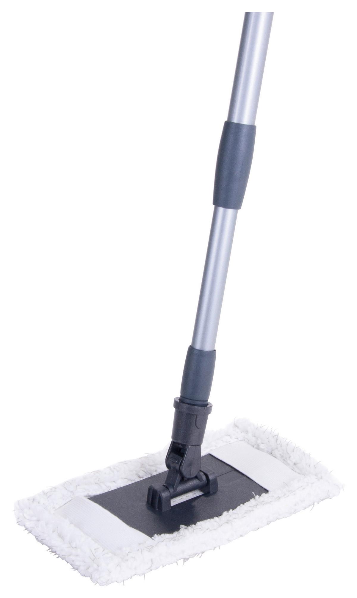 Fürdőszobai Tisztító Micro - ezüstszínű, Konventionell, textil/fém (133/11/5cm) - Ondega