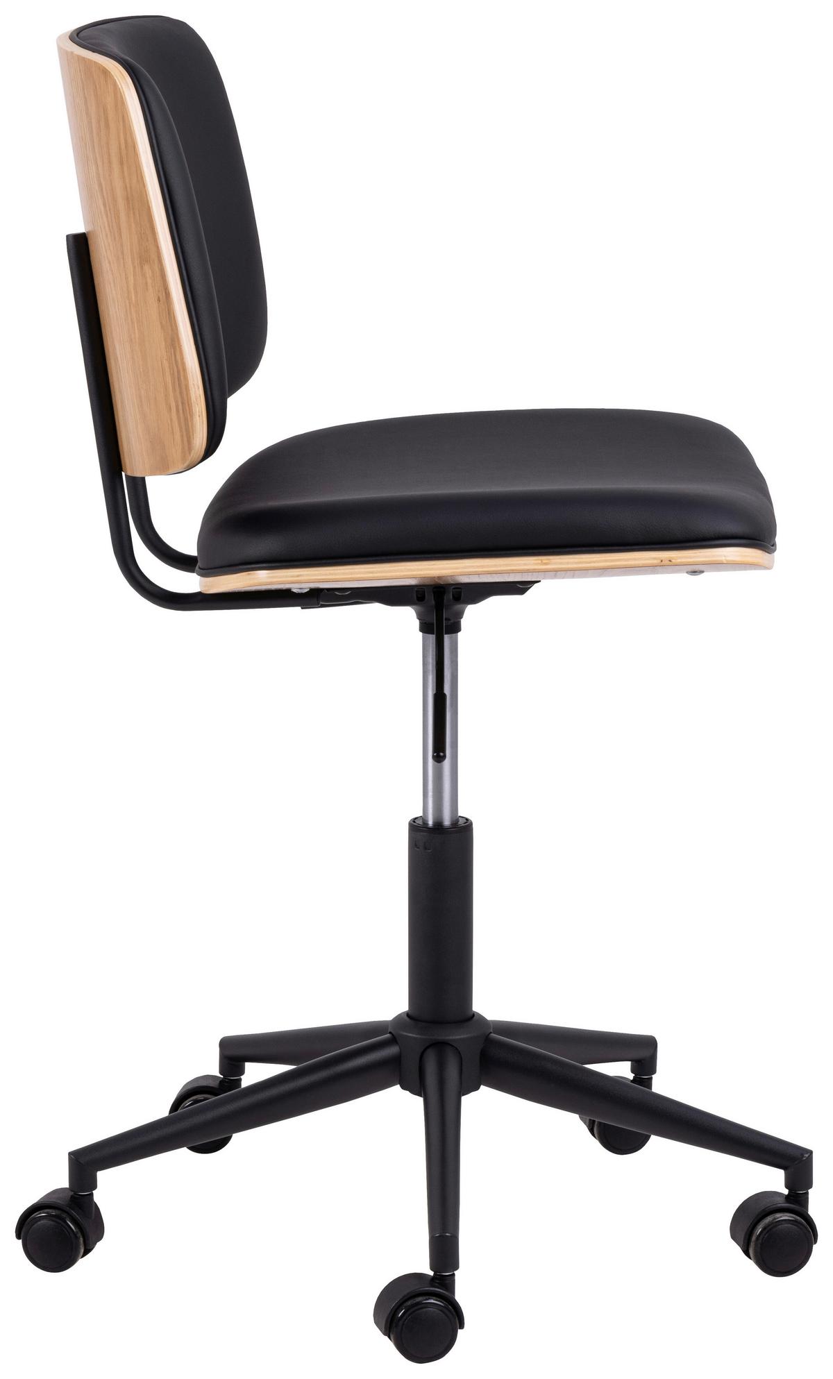 Drehstuhl Owen 0000104826 - Eichefarben/Multicolor, Design, Holz/Holzwerkstoff (48,5/91/54cm) - MID.YOU