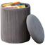 Hocker Salim Grau B: 35 cm - Grau, Basics, Holzwerkstoff/Textil (35/44/35cm) Hocker Salim Grau B: 35 cm - Grau, Basics, Holzwerkstoff/Textil (35/44/35cm)