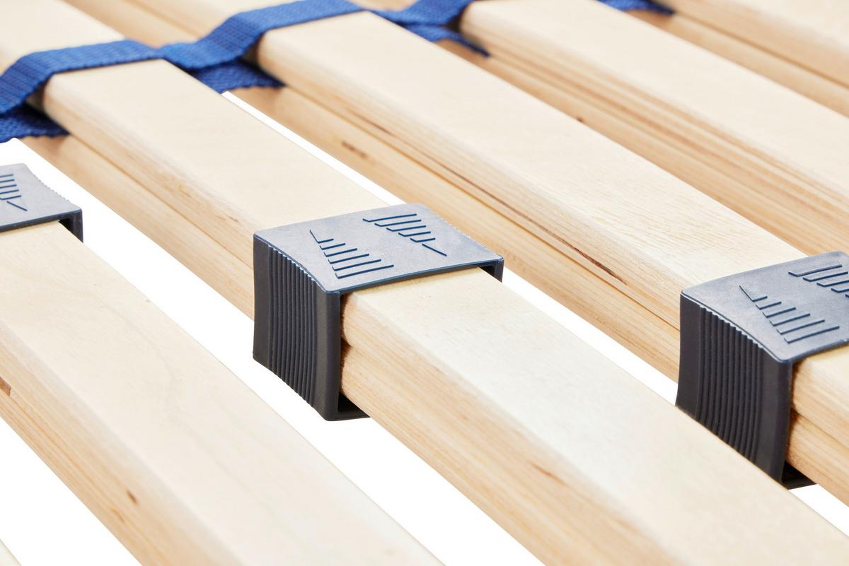 Lattenrost Strong 90x200 Cm 6 Zonen - Naturfarben, Holz (90/200cm) - Primatex Deluxe