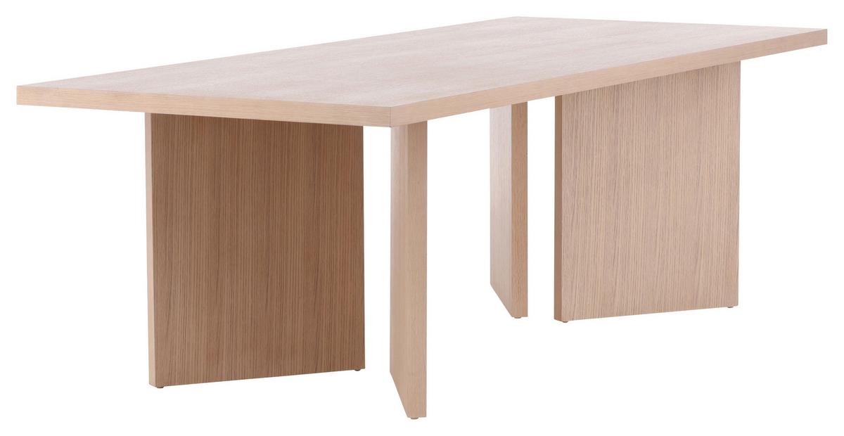 Esstisch Bassholmen - Beige, Design, Holz/Holzwerkstoff (240/100/74cm) - Livetastic
