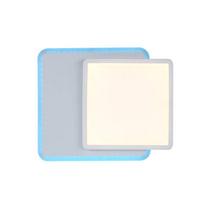 LED-Deckenleuchte Arenda L: 45,3 cm dimmbar und Schwenkbar - Weiß, Design, Kunststoff/Metall (45,3/45,3/7,5cm)