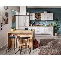 Küchenblock Anton Inselküche 310 Cm - Wildeiche/Lärchefarben, LIFESTYLE, Holzwerkstoff (310-124cm) - Respekta
