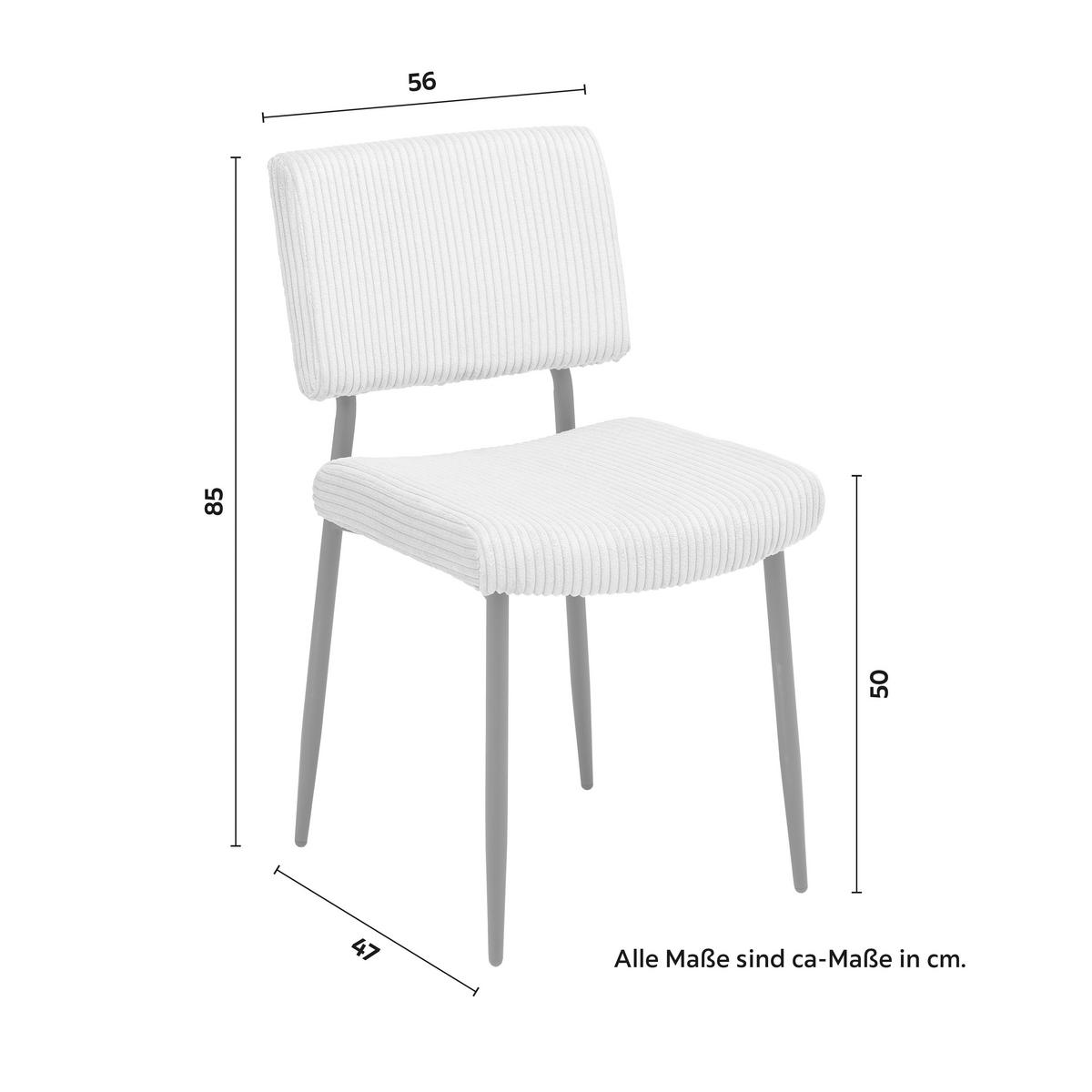 Stolička béžová - čierna/béžová, Modern, kov/drevo (56/85/47cm) - Bessagi Home
