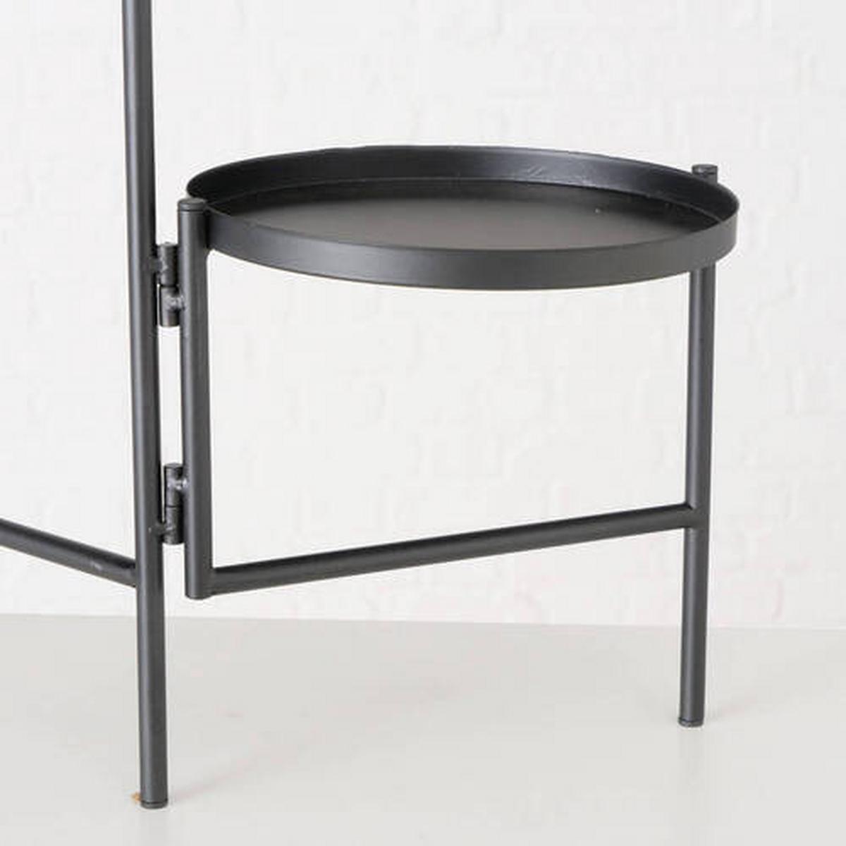 Blumenkastenhalter Mareta - Schwarz, Basics, Metall (50/34/68cm)