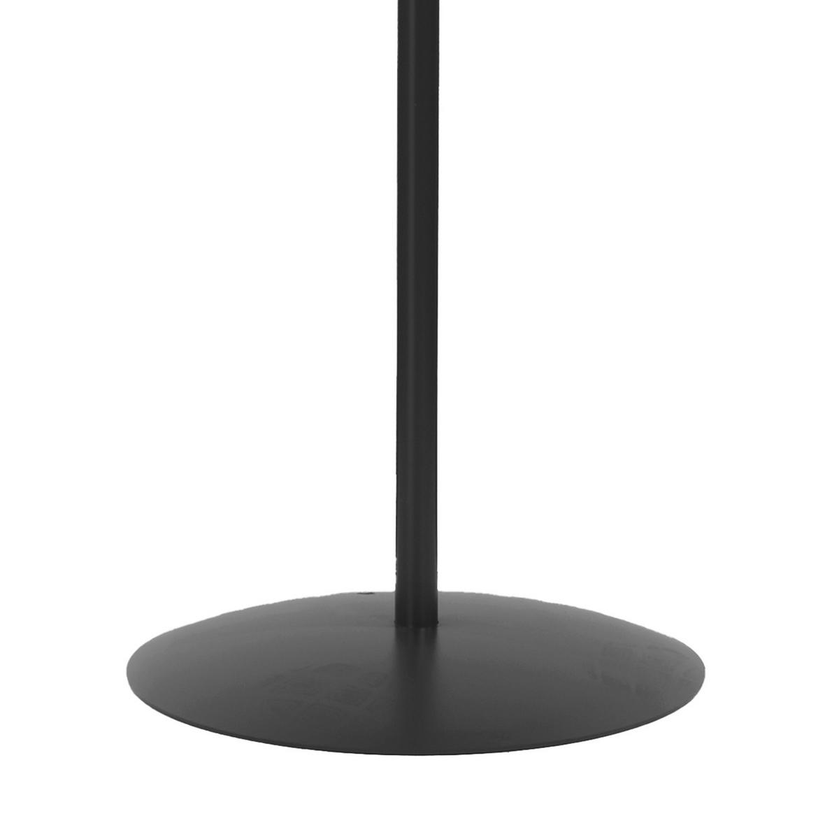 Stehleuchte 5028/ptn - Schwarz, Design, Metall (30/170cm)