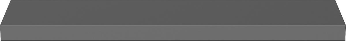 Wandboard Simple B: 80 cm Anthrazit - MODERN, Holzwerkstoff (80/3,8/23,5cm)