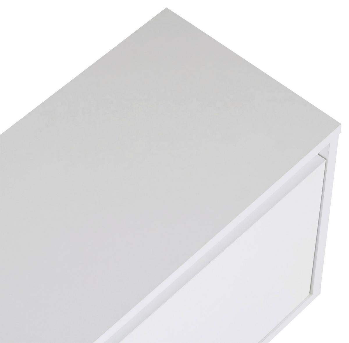TV-ELEMENT Weiß B:160cm - Weiß, MODERN, Holzwerkstoff (160/42/30cm)