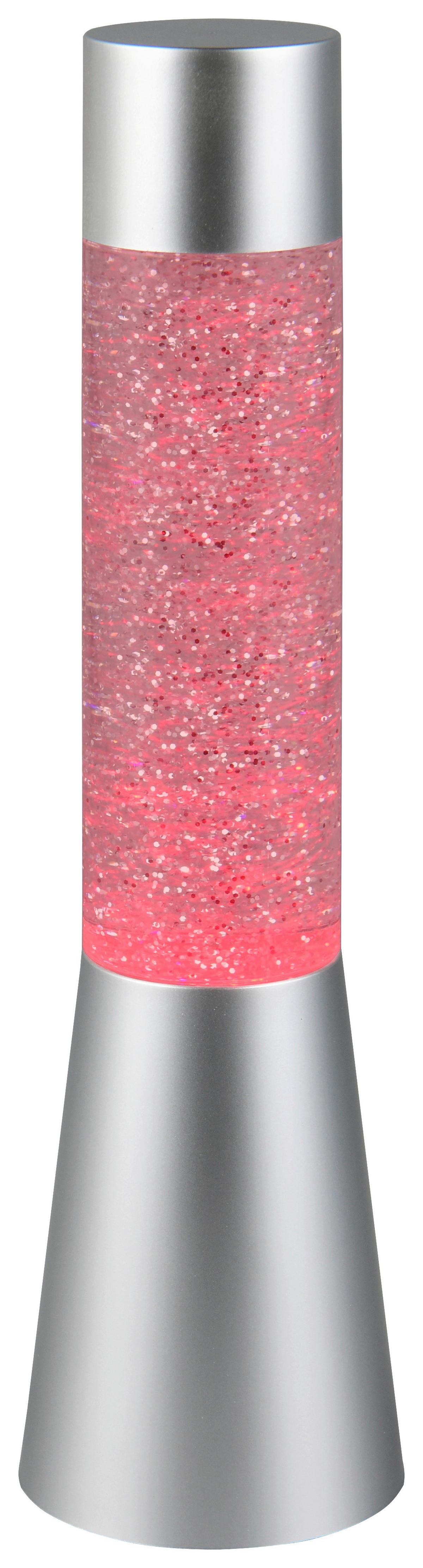 LED-Dekoleuchte inkl. Rgb - Silberfarben, Basics, Kunststoff/Metall (9/33cm) - Luca Bessoni