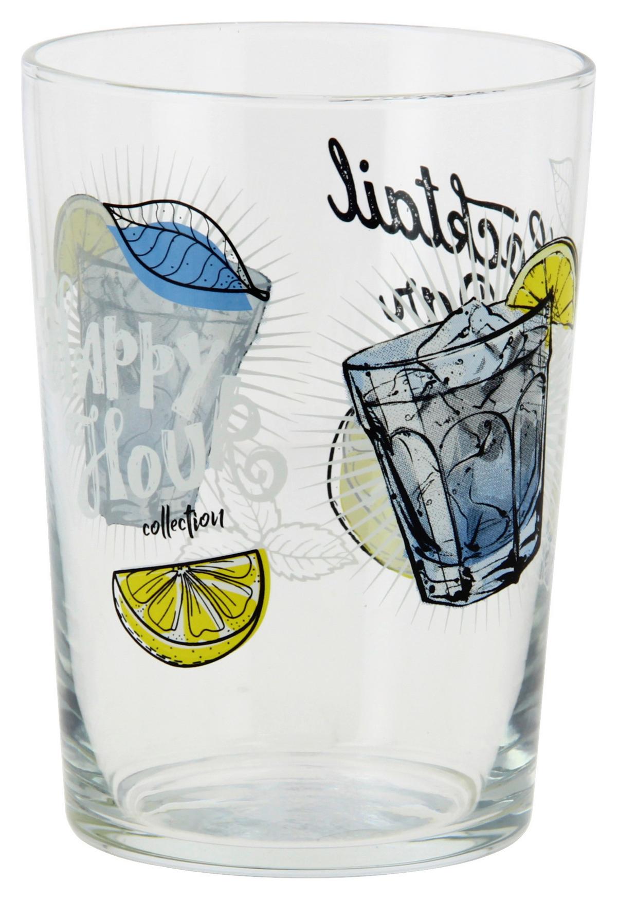 Cocktailglas Mary Ca. 510 Ml - Transparent/Hellblau, ROMANTIK / LANDHAUS, Glas (8,8/12cm) - James Wood