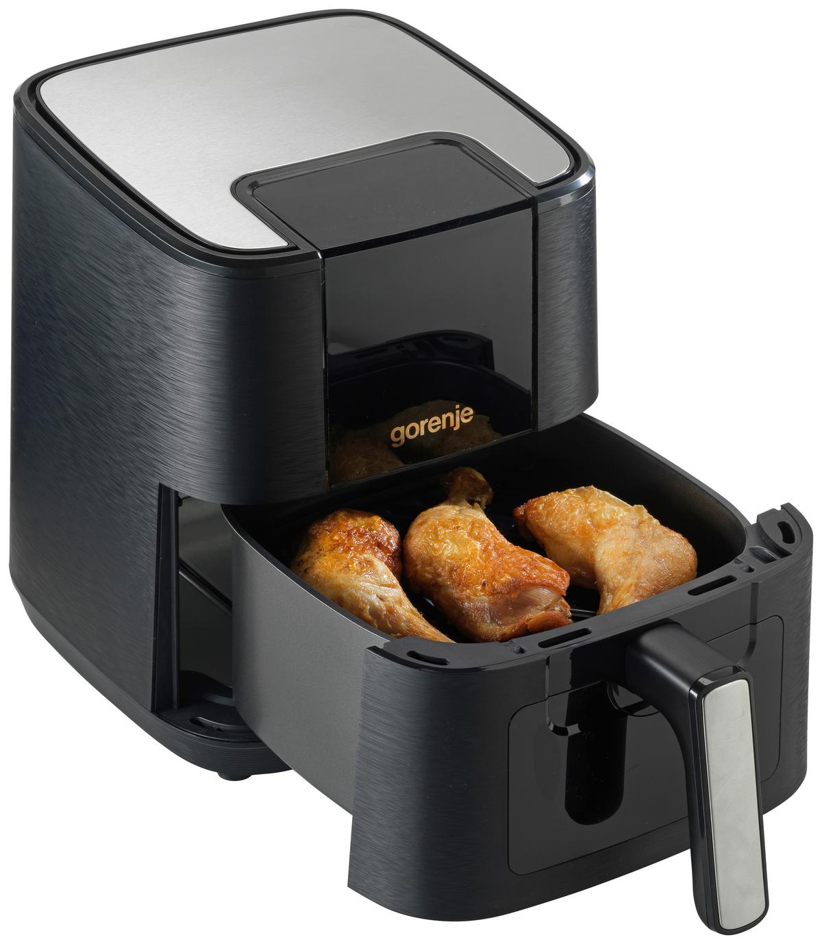 Heißluftfritteuse Af1350dwb - Schwarz, Basics, Kunststoff (28/35,3/32,1cm) - Gorenje