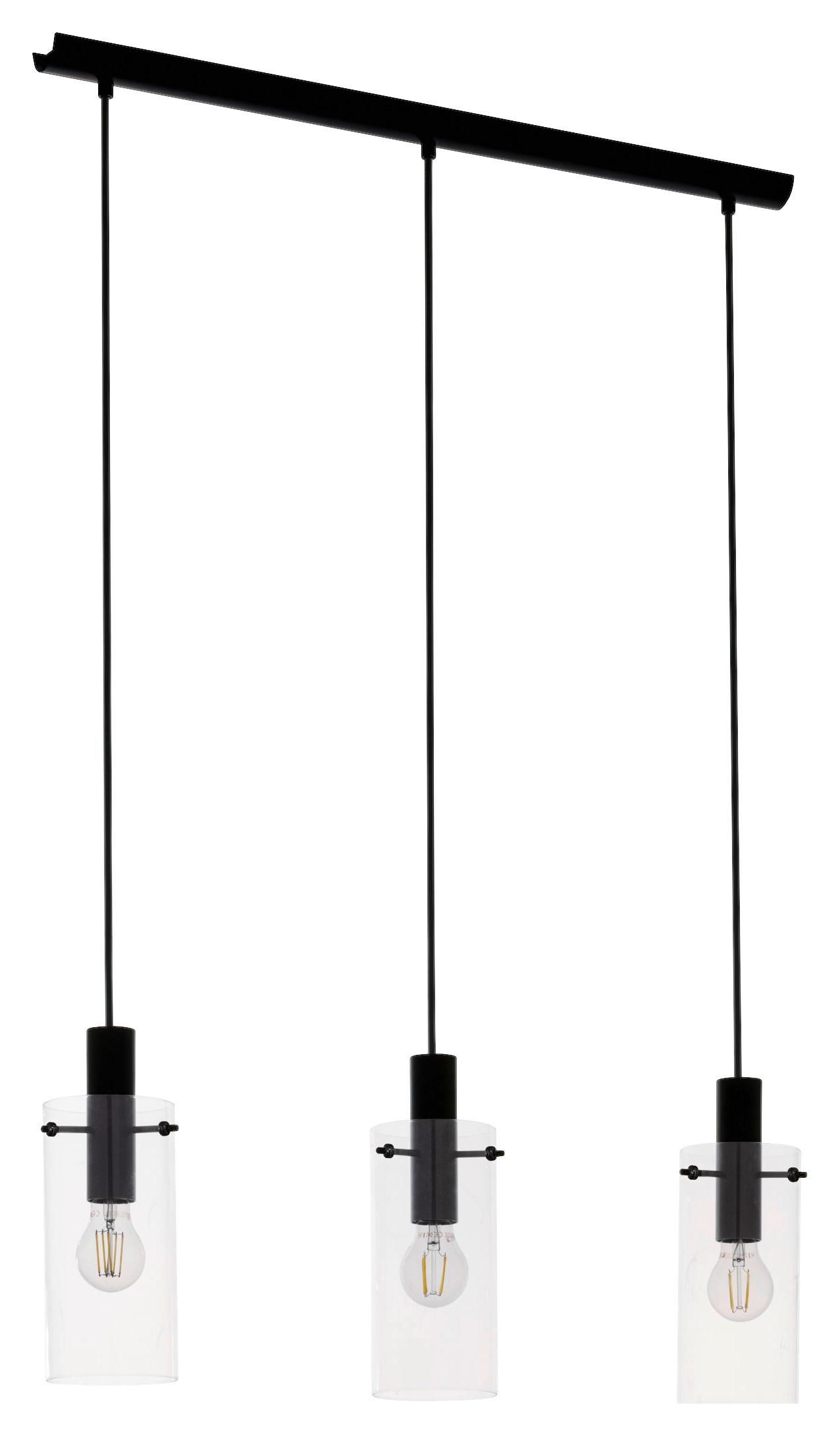 Hängeleuchte Montefino H: 110 Cm 3-Flammig Mit Glas