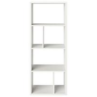 Regal Fortuna - Weiß, Basics, Holzwerkstoff (58/147/34cm) - MID.YOU