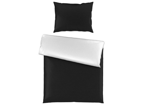 Povlečení Marie Wende - bílá/černá, Romantický / Rustikální, textil (140/200cm) - Premium Living Povlečení Marie Wende - bílá/černá, Romantický / Rustikální, textil (140/200cm) - Premium Living