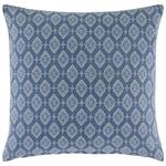 Zierkissen Leticia 45x45 cm Baumwolle Blau mit Zipp - Blau, ROMANTIK / LANDHAUS, Textil (45/45cm) - James Wood