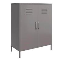Highboard Bradford Grau B: 79cm - Grau, Design, Metall (79/100/39cm) - MID.YOU