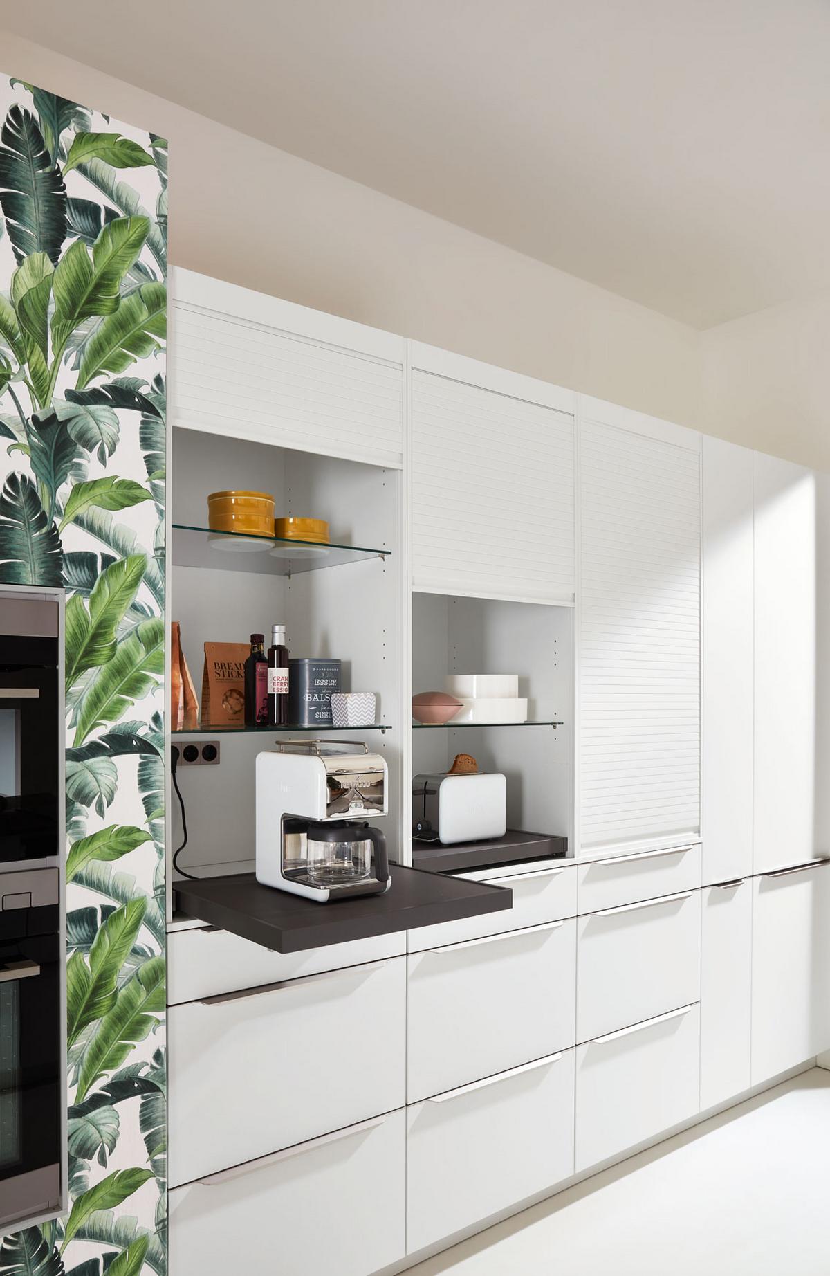 Einbauküche Eastbourne Frei Planbar Modernes Design - Schwarz/Weiß, MODERN, Holzwerkstoff - Vertico