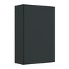 Hängeschrank Pienza B: 40 Cm Graphit Dekor Mit Drehtür - Graphitfarben/Grau, Basics, Holzwerkstoff (40/64/20cm) - Held