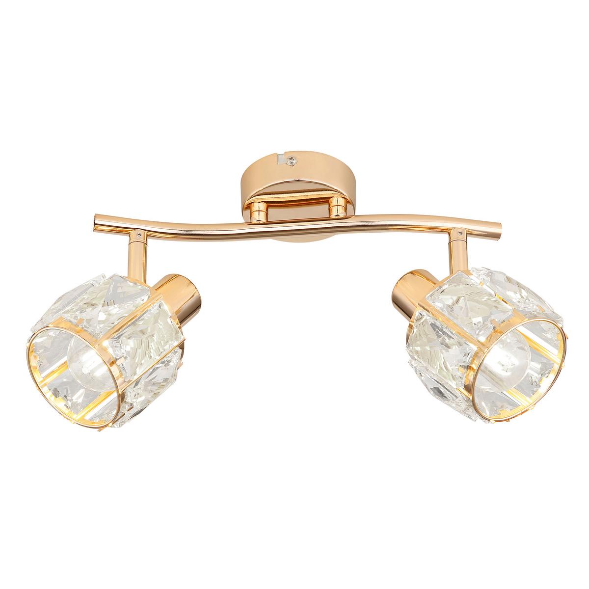 Deckenleuchte 92-23483 Dubai - Roségold, KONVENTIONELL, Glas/Metall (28/9/18cm)