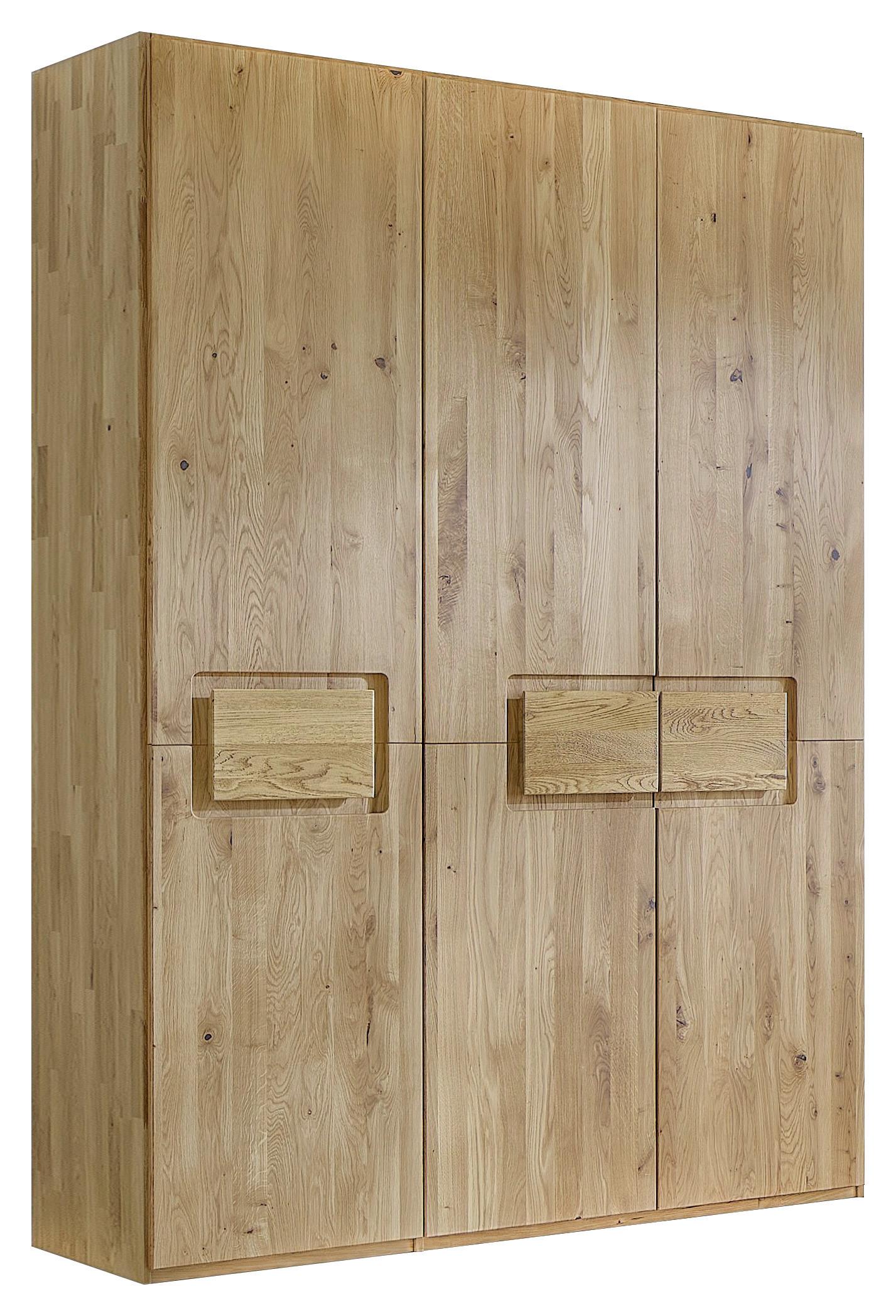 Drehtürenschrank Emilia, Eichefarben B: 152 cm - Eichefarben, MODERN, Holz (152/223/62cm) - MID.YOU