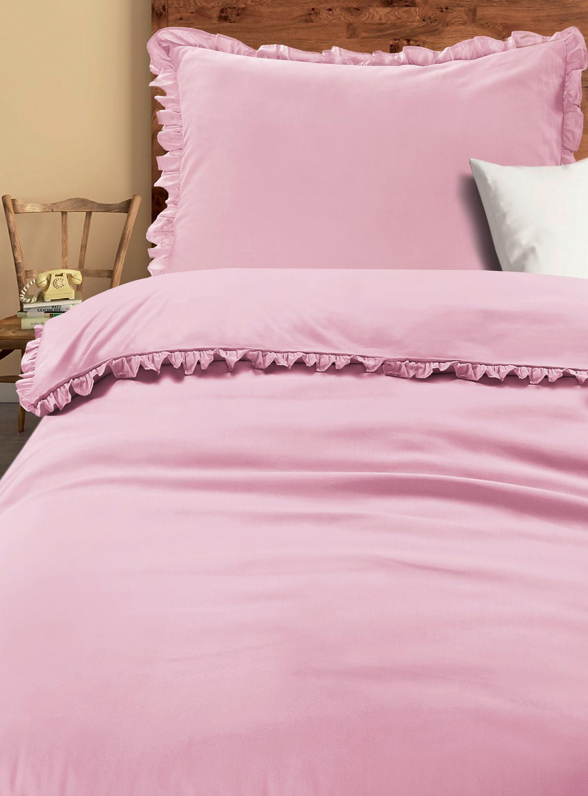 Bettwäsche Nicoletta - Altrosa, ROMANTIK / LANDHAUS, Textil - James Wood