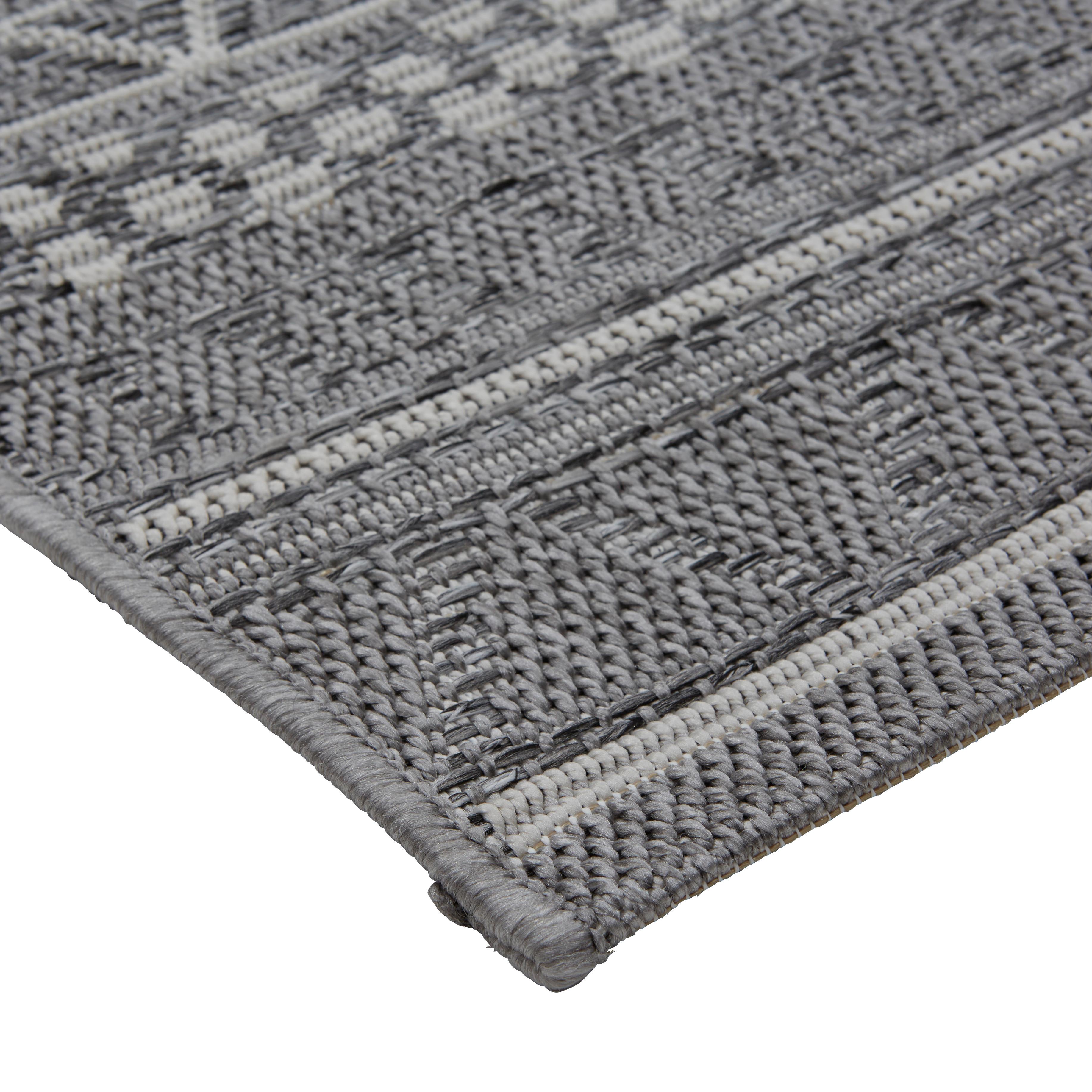 Plocho Tkaný Koberec Ottawa 3, 200/250cm, Sivá - sivá, Basics, textil (200/250cm) - Modern Living