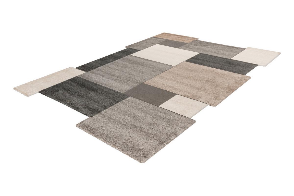 Flachwebteppich My Frisco 285 - Grau, Basics, Textil (160/230cm) - Obsession