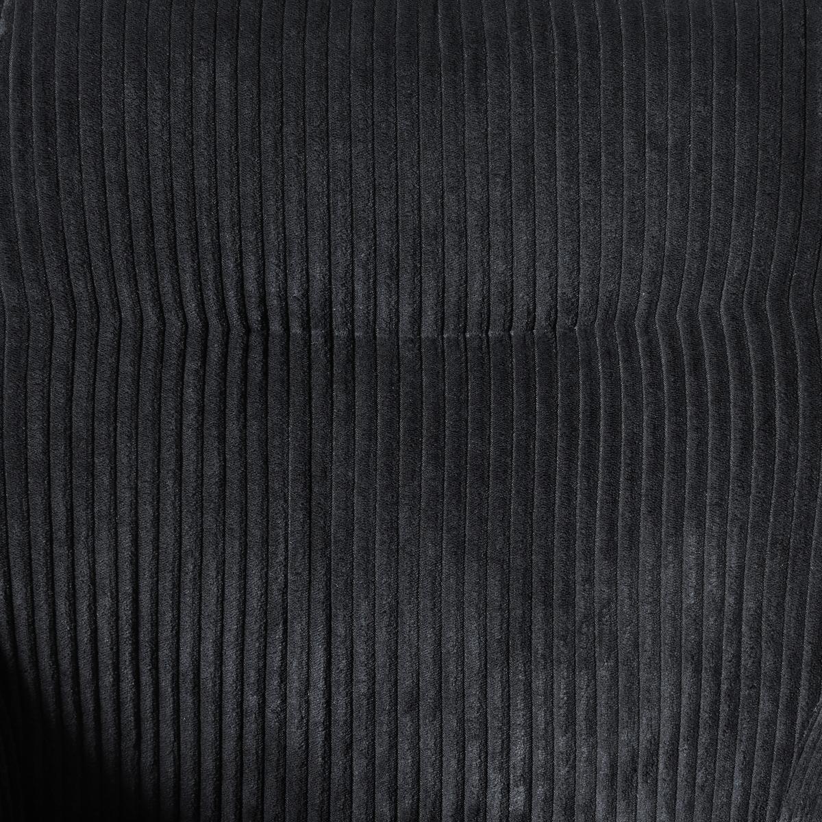 Armlehnstuhl Yuki Schwarz Gepolstert - Schwarz, LIFESTYLE, Textil/Metall (61/87/65cm) - MID.YOU