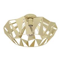 Deckenleuchte 43908*carlton - Goldfarben, Design, Metall (47/23,5cm) - Eglo