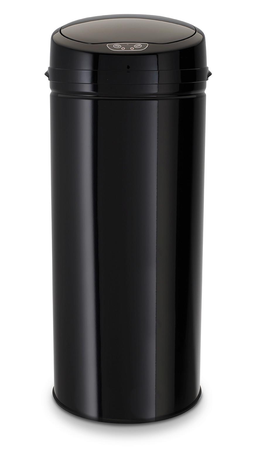 Inox Mülleimer mit Sensor