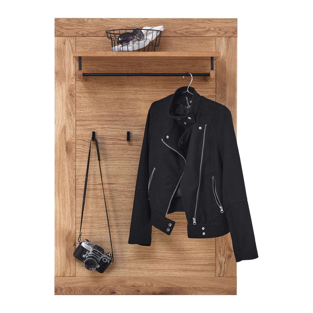 Šatní panel LOLA dub masiv - divoký dub, Lifestyle, dřevo (80/120/30cm) - ecoTree