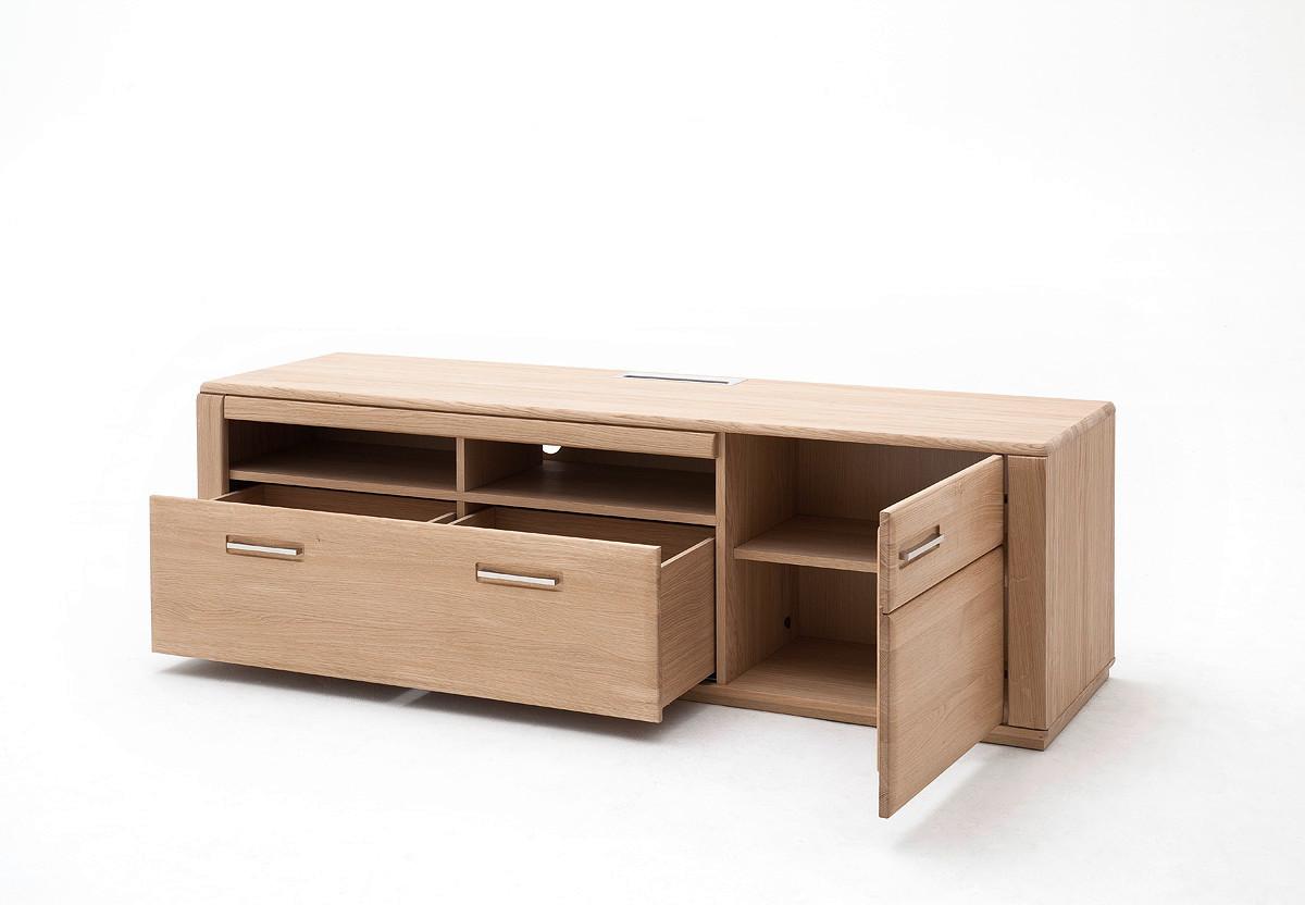 TV-Element Sena B: 179 cm Eiche Dekor - Eichefarben, Design, Holz/Holzwerkstoff (179/54/51cm) - Livetastic