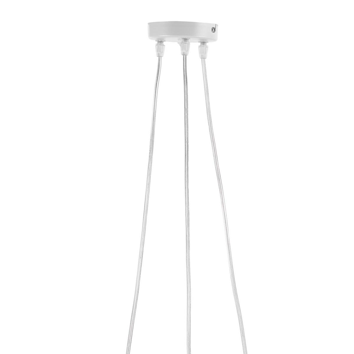 Pendelleuchte 5033/Sb - Weiß, Design, Metall (65/10/75cm)