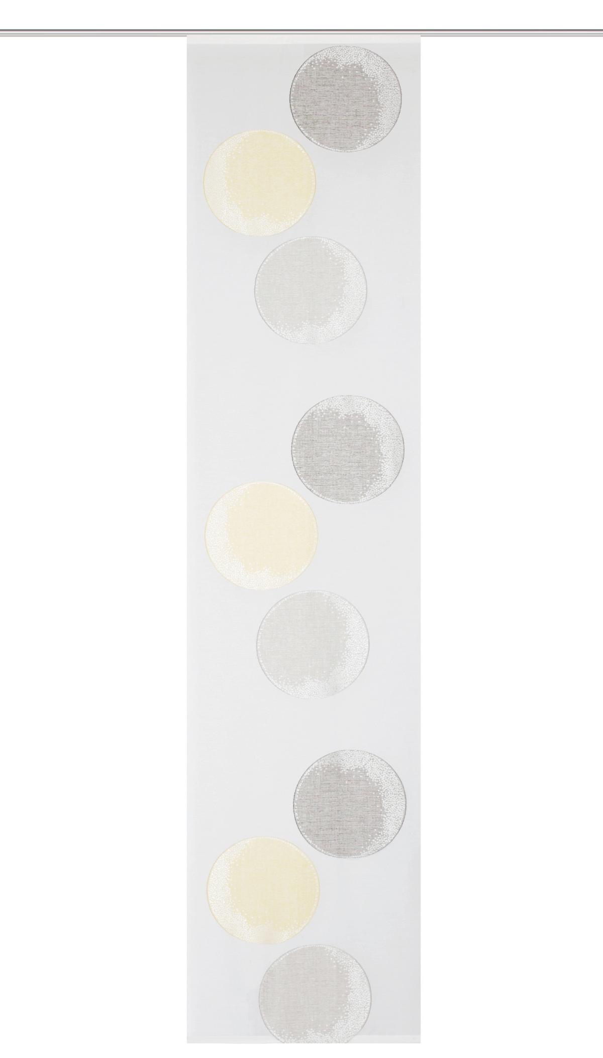 Flächenvorhang Remona Gelb - Gelb, Design, Textil (60/245cm) - Schmidt W. Gmbh