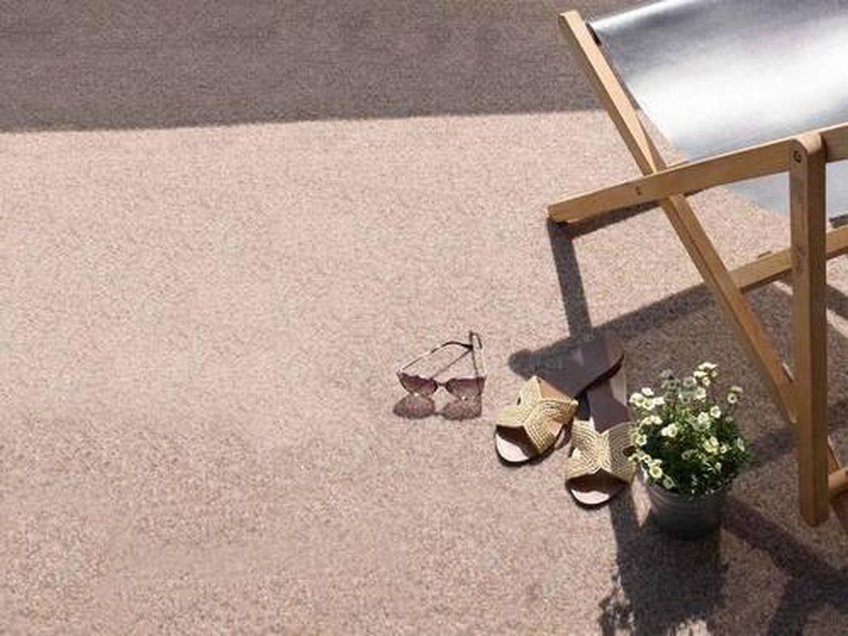 Rasenteppich Georgia Beige - Beige, Basics, Textil (133/1600cm)