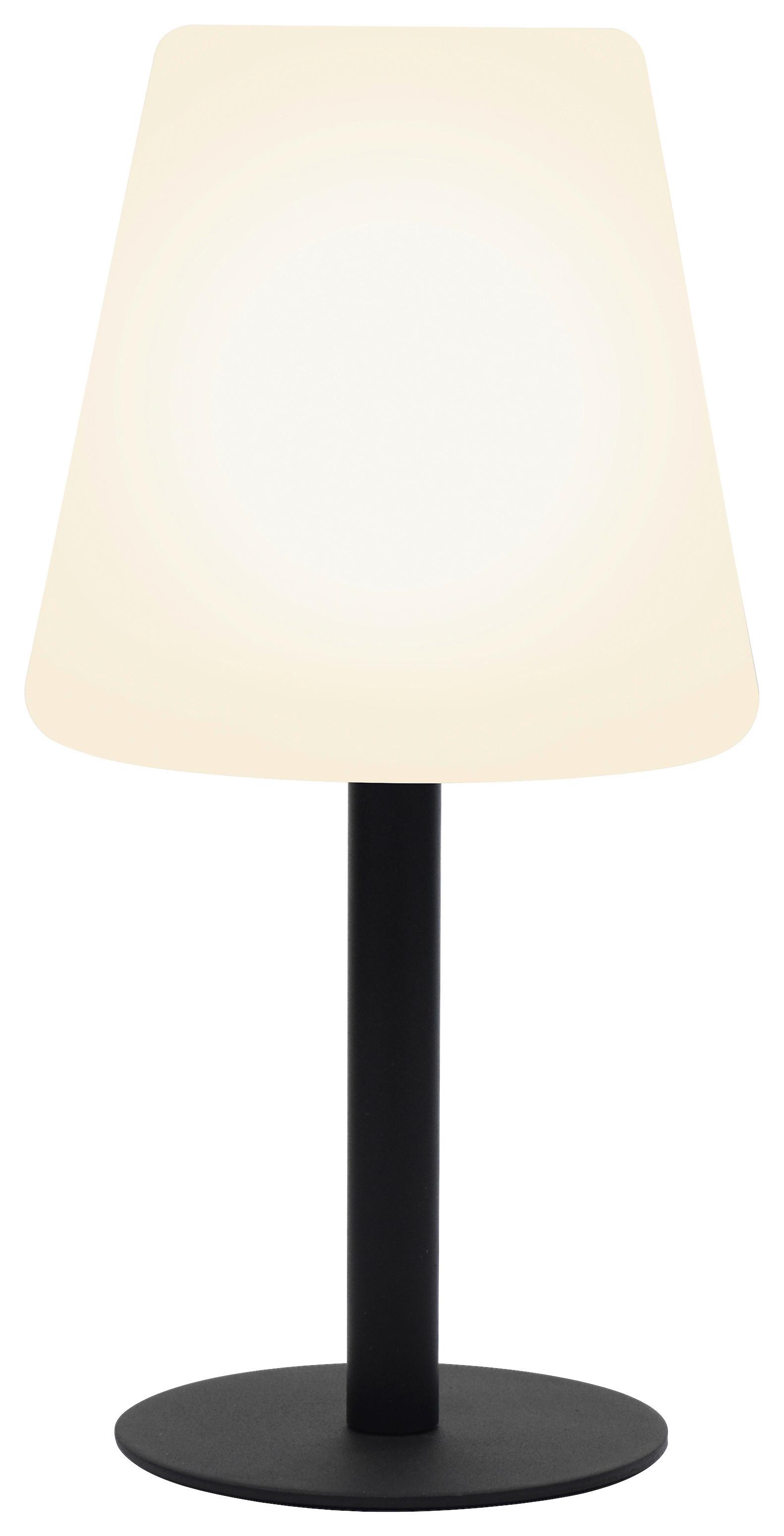 SOLÁRNÍ SVÍTIDLO GIU - bílá/černá, Konvenční, kov/plast (15,5/31cm) - Modern Living