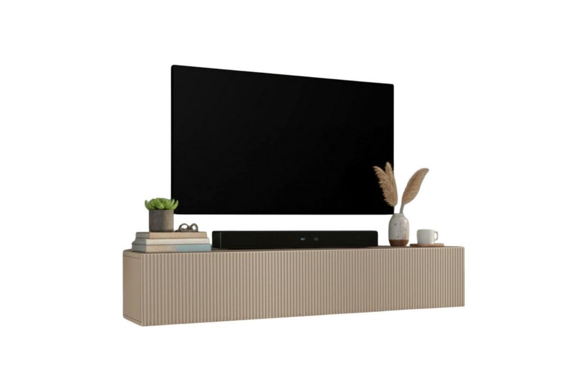 Lowboard Rio Kaschmir B: 160 Cm - Kaschmir, Design, Holzwerkstoff (160/29/30cm) - MID.YOU