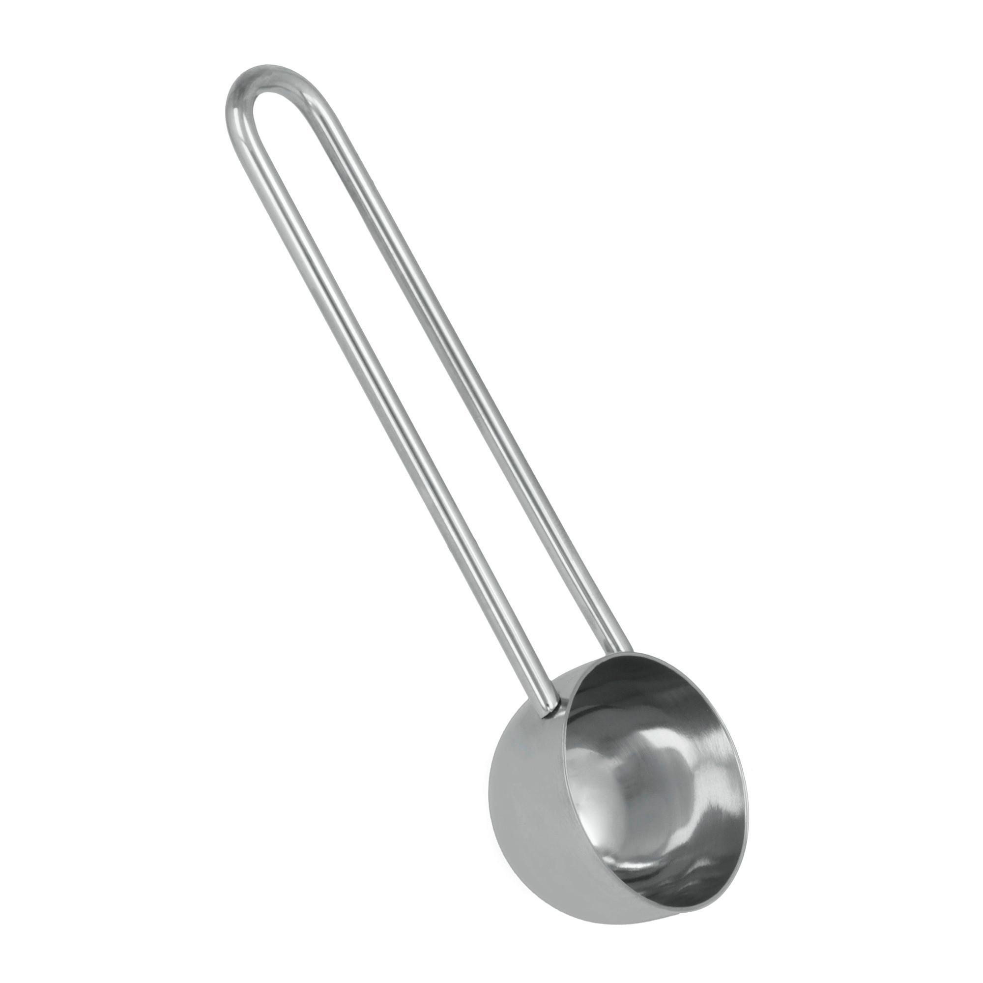 Dosierlöffel Madita Chrom D/h/: Ca. 4/13,5 Cm - Edelstahlfarben, Basics, Metall (4/13,5cm) - Metaltex