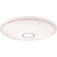 LED stropné svietidlo Ross Ø 68cm, 30 Watt - biela/opálová, Romantik / Landhaus, kov/plast (70/8cm) - Mömax