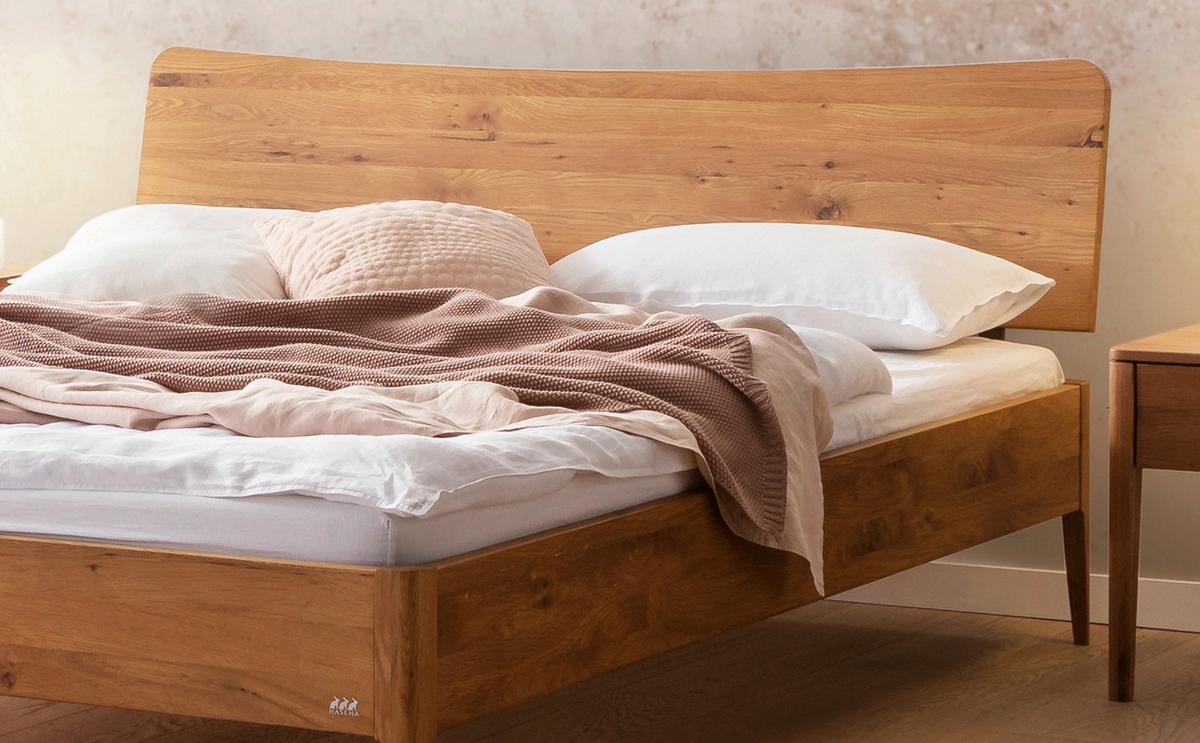 Bett Spezia Wildeiche Lf: 140x200 Cm - Wildeiche, KONVENTIONELL, Holz (140/200cm) - Hasena