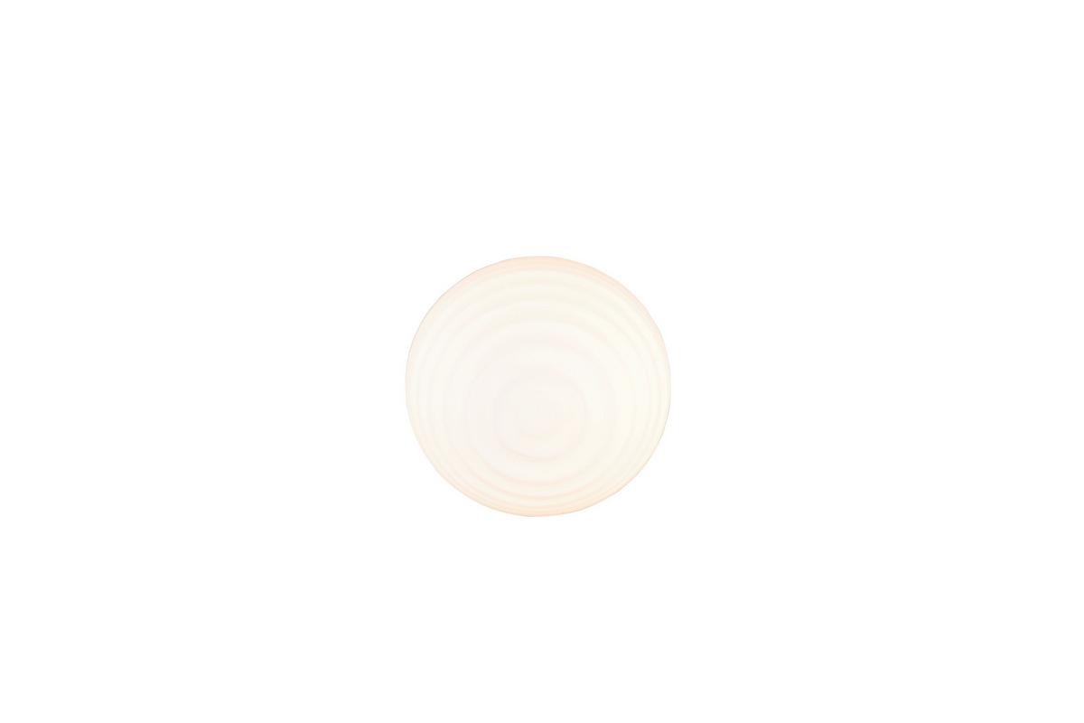 LED-Wandleuchte Earl Weiß Messingfarben D: 15,5 cm - Messingfarben/Weiß, LIFESTYLE, Glas/Metall (15,5/15cm)