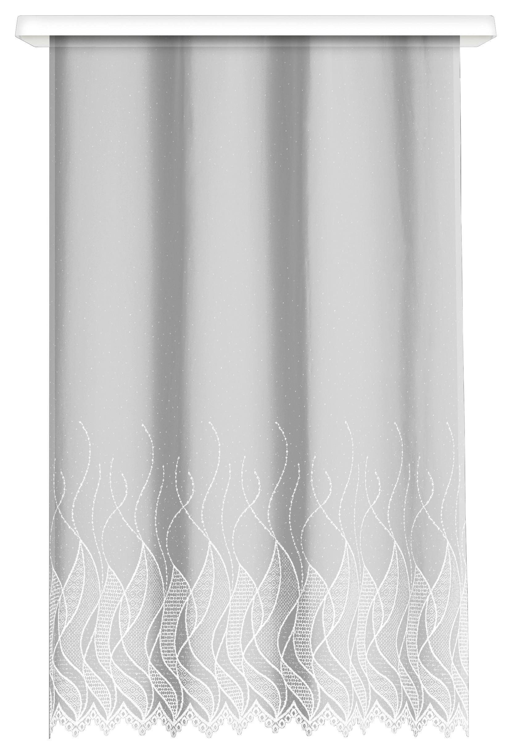 Store Transparent Ida 300x125 cm - Weiß, ROMANTIK / LANDHAUS, Textil (300/125cm) - James Wood
