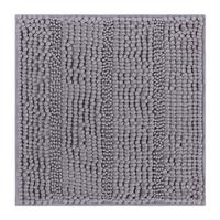 Kúpeľňová predložka Uwe, 50/50cm, sivá - sivá, textil (50/50cm) - Modern Living