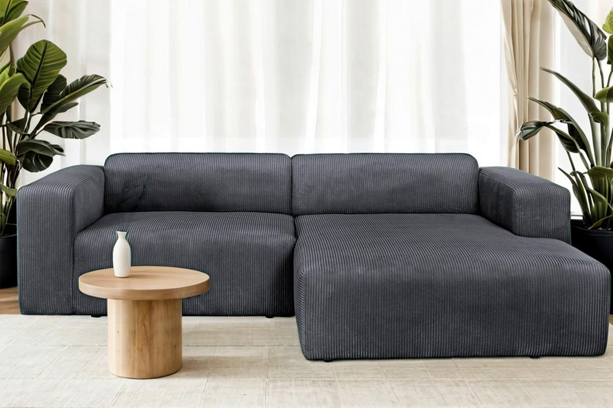 Schlafsofa Malaga Dunkelgrün B: 220cm - Dunkelgrün/Naturfarben, Design, Holz/Textil (220/90/90cm) - P & B